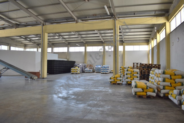 Agricultural products factory for sale near the Tirana-Durres highway.
The business is located in a